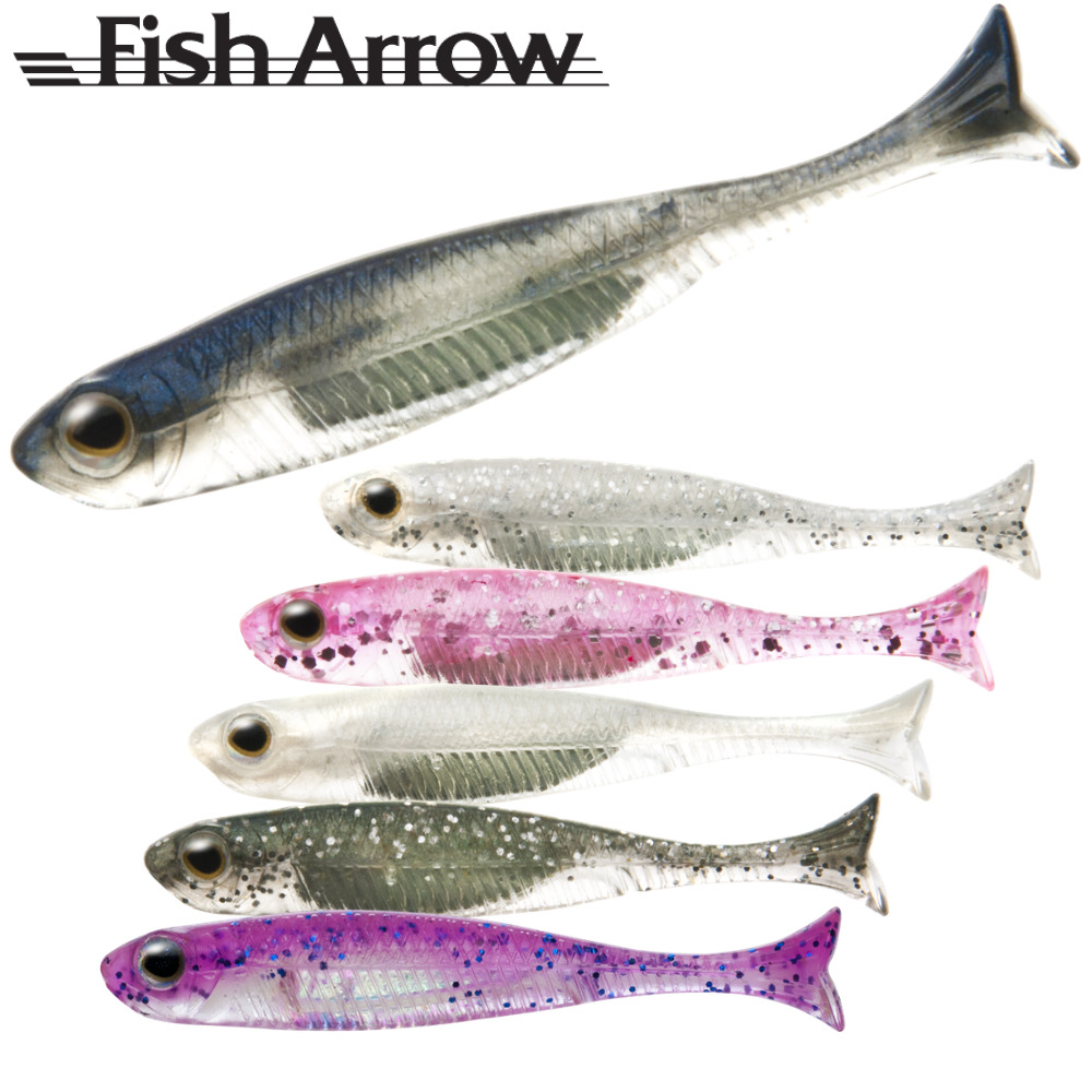 FISH ARROW Soft Bait Lure Flash-J SHAD 5” SW