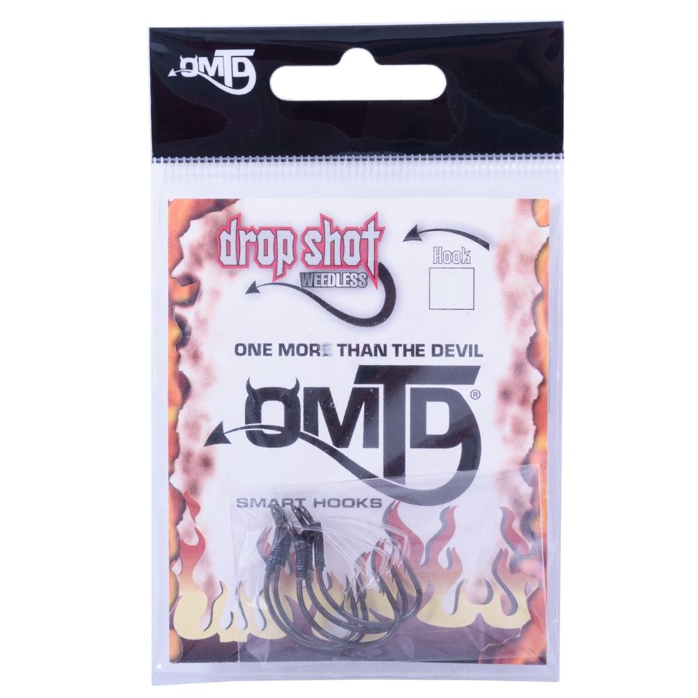 Omtd Drop Shot Weedless Size 4 - Spinning Hooks