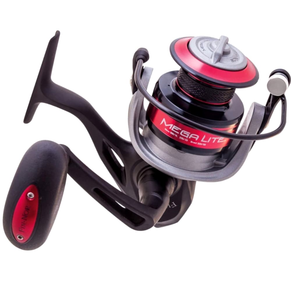FIN-NOR Corrosion Resistant Graphite Spinning Reel MEGALITE