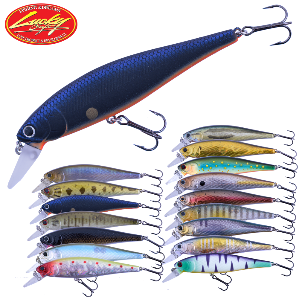Lucky Craft Pointer 100 SP 4” Slow Suspending Jerkbait - Lot Of 5 - 5  COLORS !!