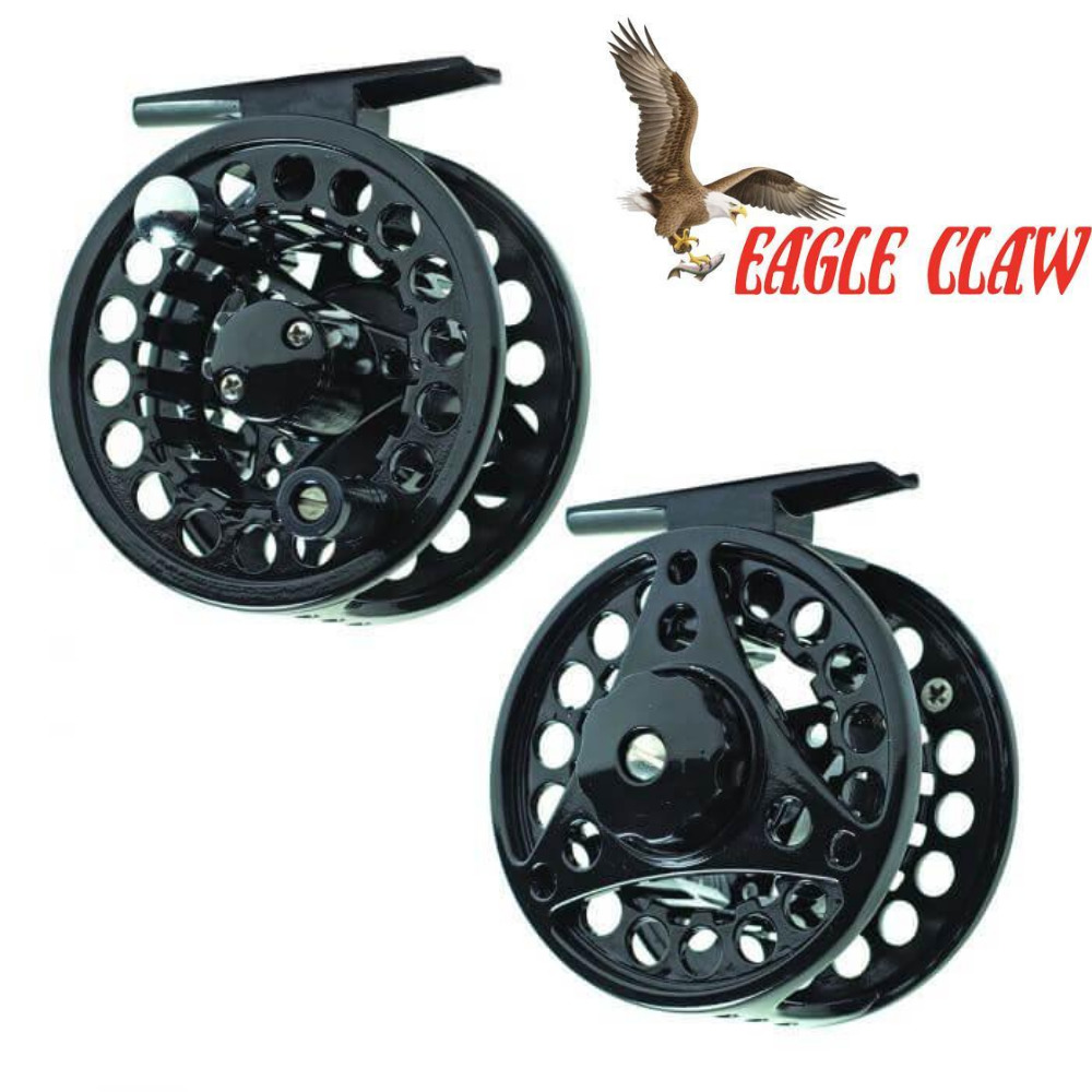 EAGLE CLAW Black Eagle Fly Reel  24/7-FISHING Freshwater fishing