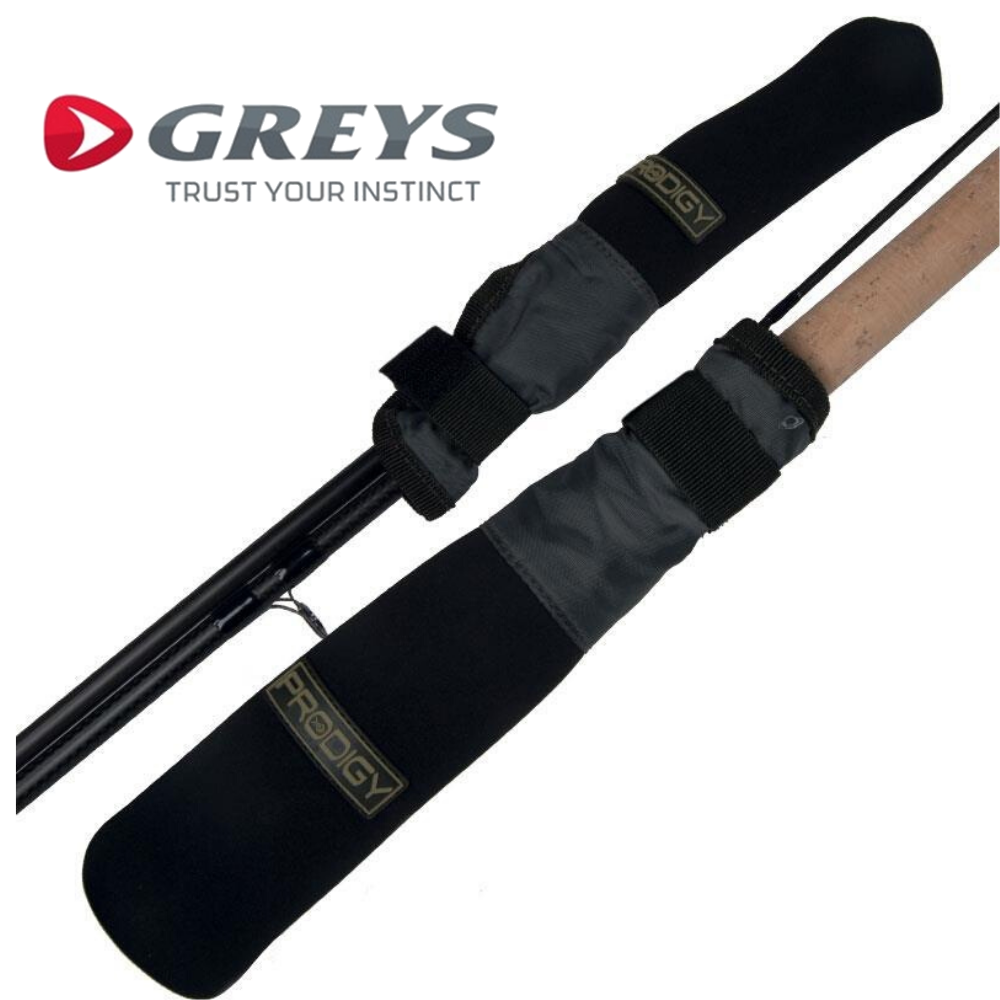 GREYS Prowla Tip & Butt Protectors, Fishing Rod Protection, black, 1326420  - Fisherona
