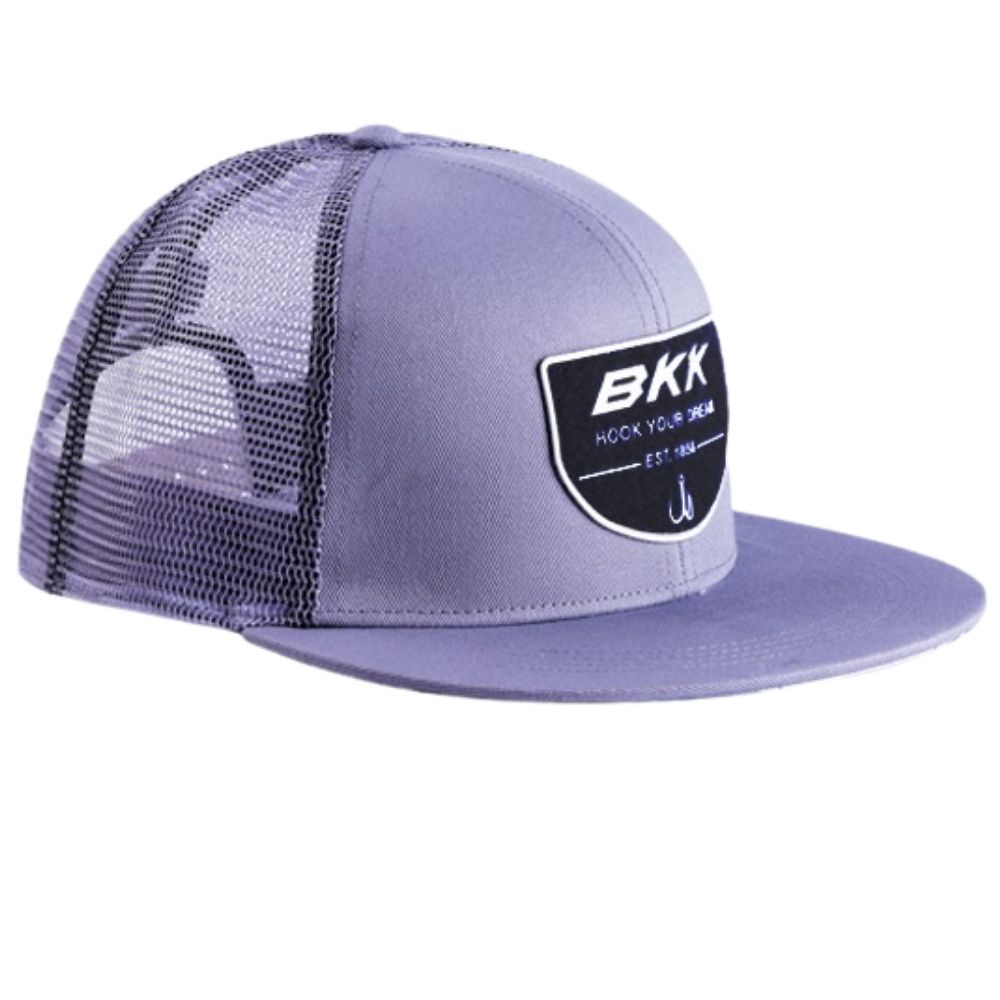 BKK Fishing Headwear LEGACY Snapback Hat Grey