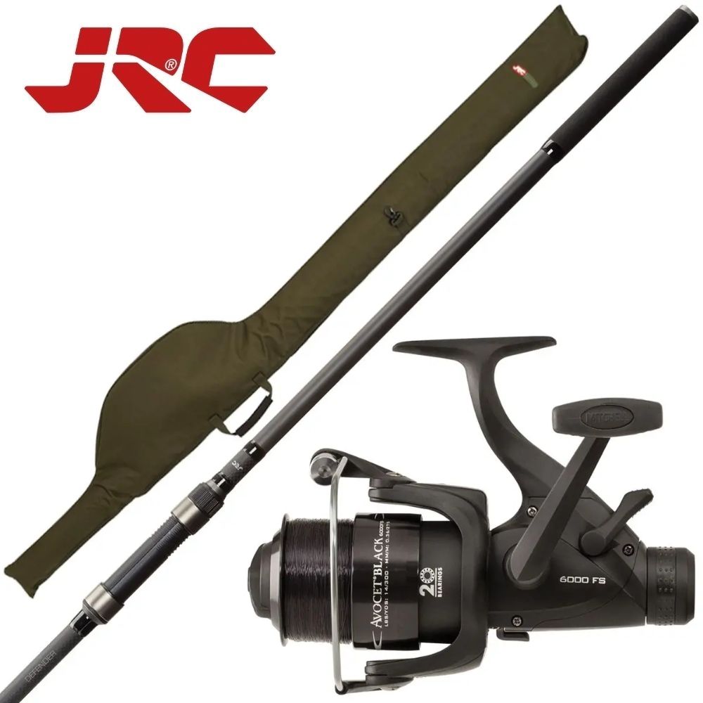 JRC Defender 12ft 3lb Fishing Rod Combo 2 section