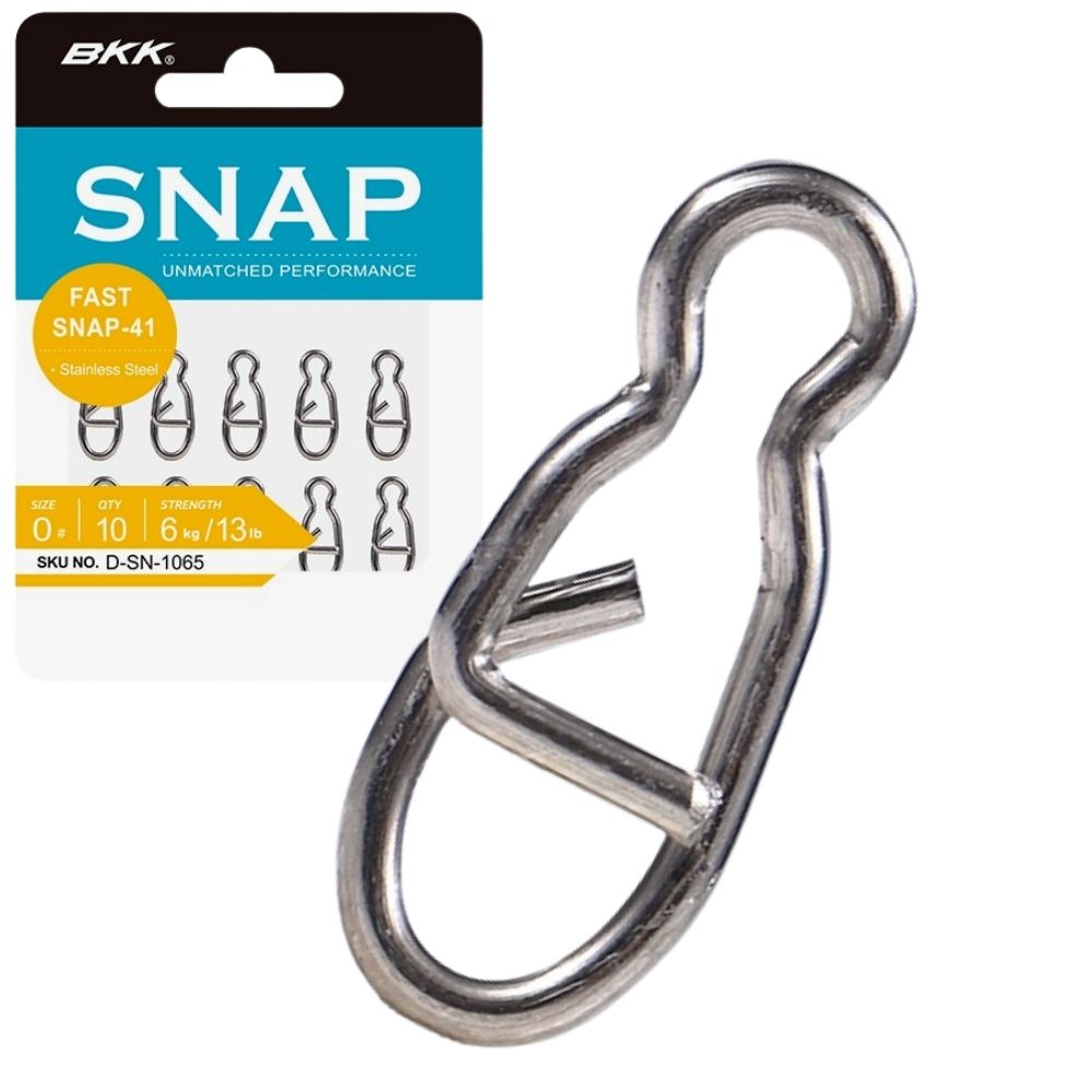 BKK Fishing Accessories Stainless Steel Ultra Strong Snap FAST SNAP-41