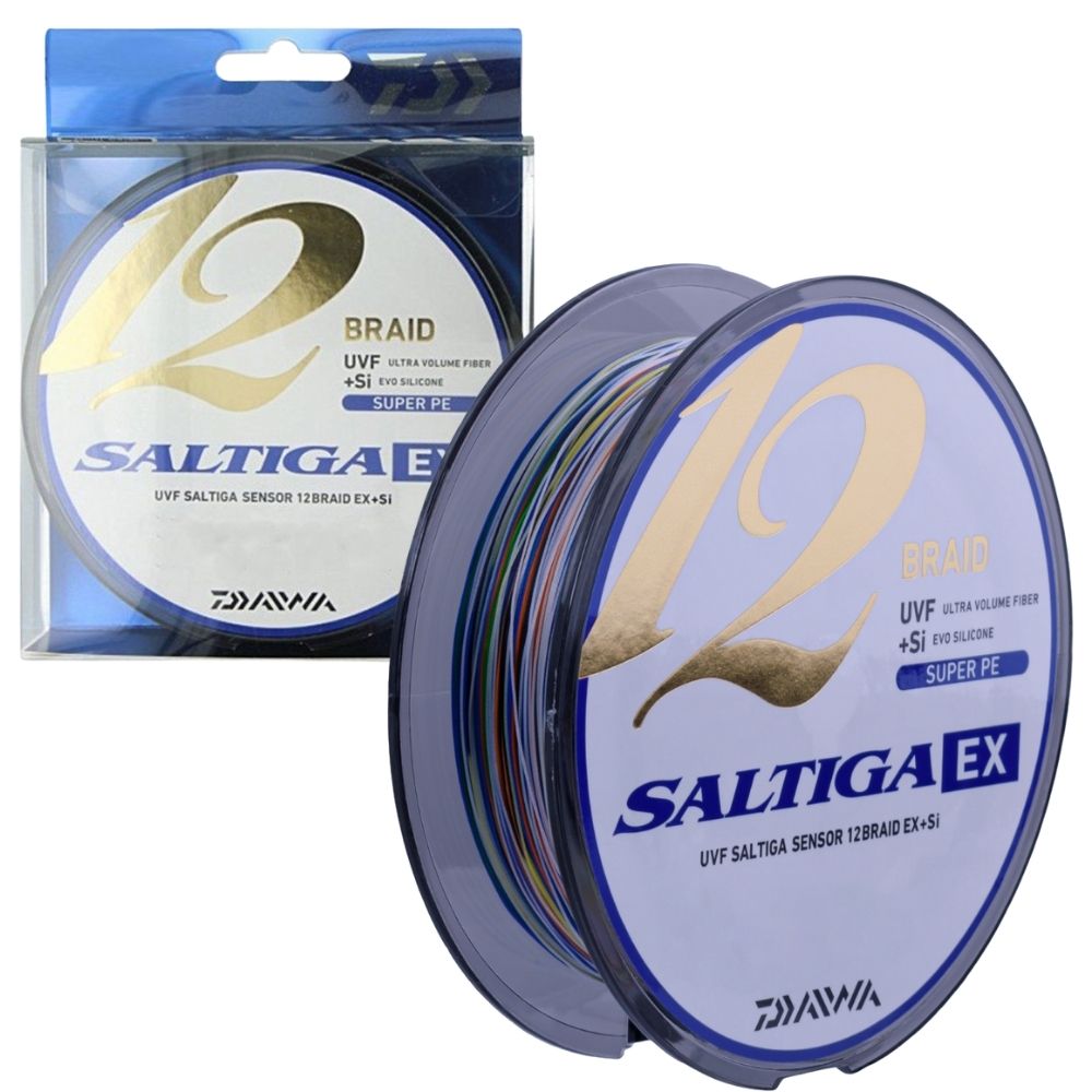 DAIWA Saltwater 12 Strand Ulimate Multicolor Braid Line SALTIGA EX