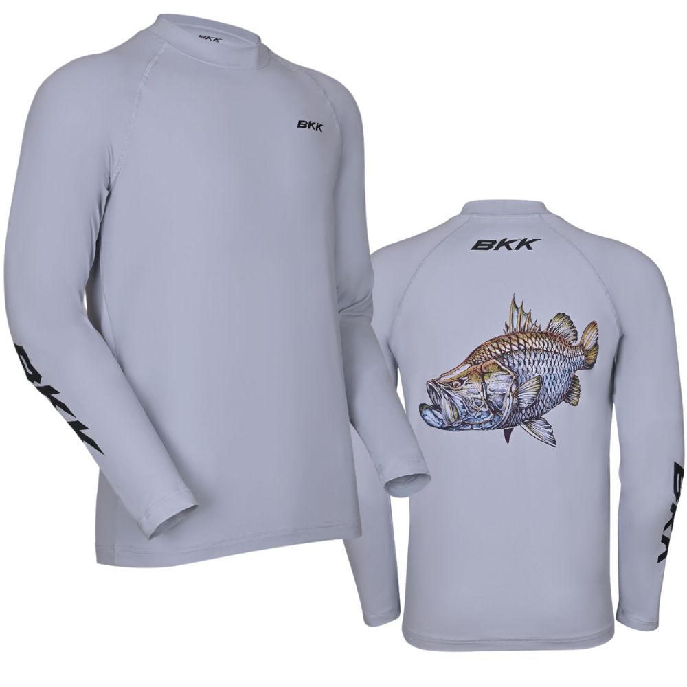 Samaki Chromed Barra V2 Long Sleeve Adult Fishing Shirt - Size 3XL