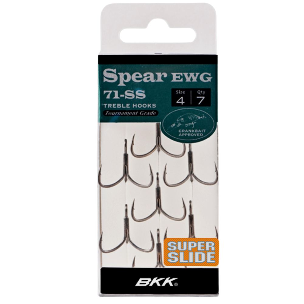 BKK Feeder Tournament Fishing Snelled Strong Wire Barbless Hook