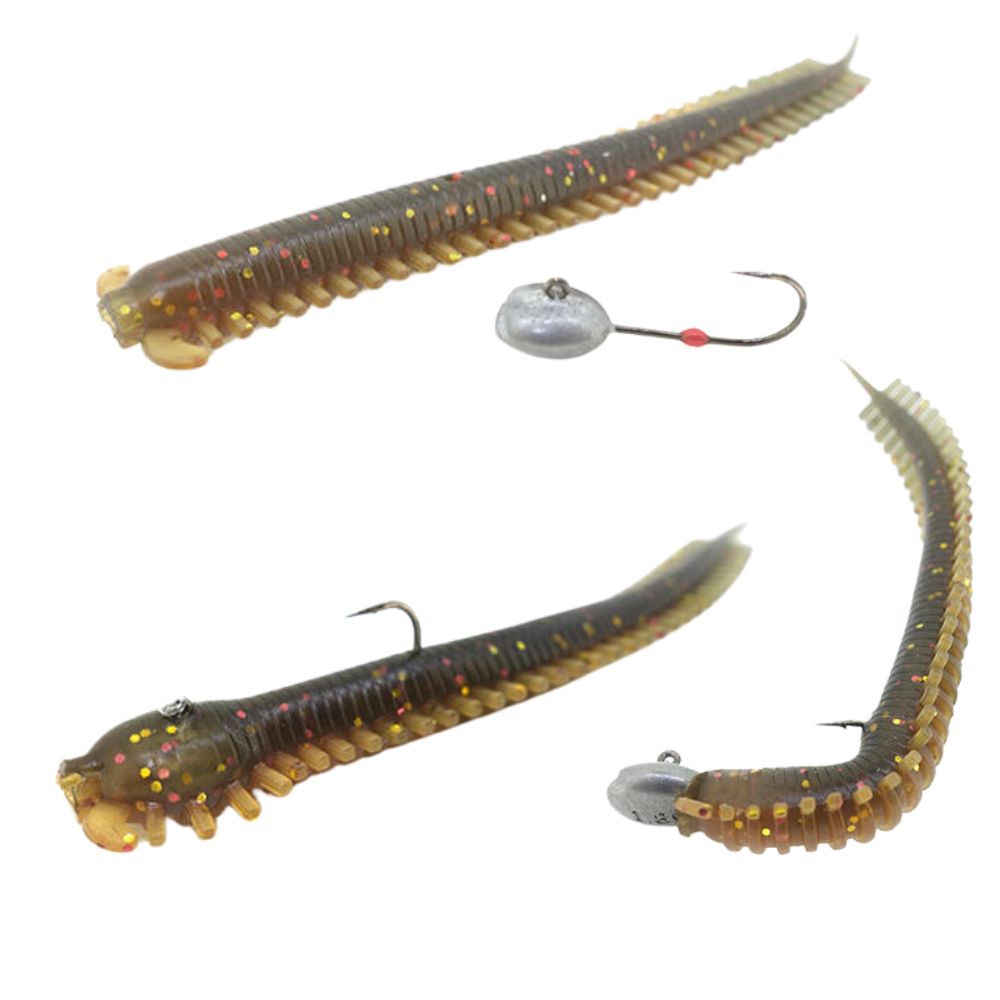 wolftale 1 Bag Dry Sandworms Fishing Lure Eco-friendly Fish Bait  Easy-to-use Attractive Dried Worms Recreational Portable As Shown 10g 